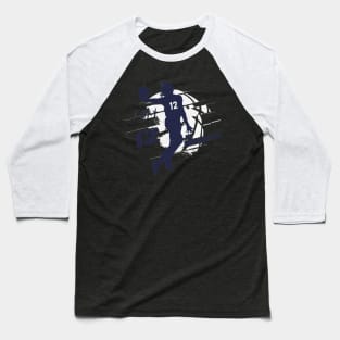 Ja Morant Memphis Silhouette Baseball T-Shirt